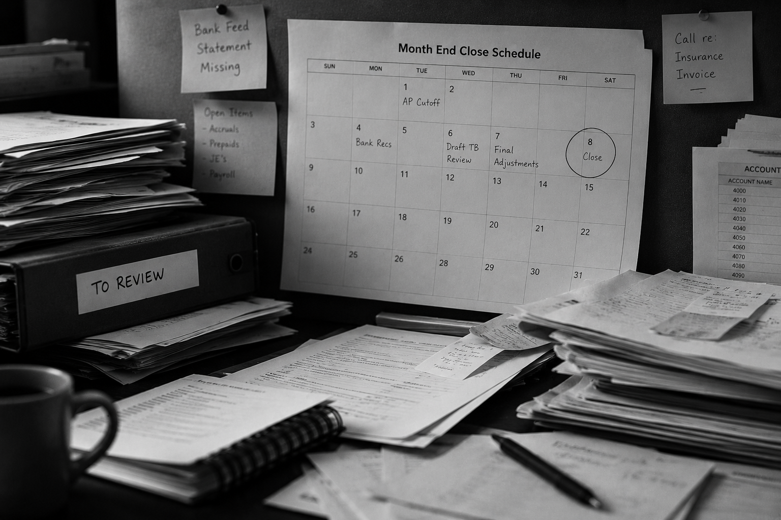 Why your books aren't closing on time
